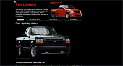 Desktop Screenshot of fordlightning.com